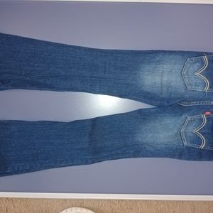 Girls Levi Strauss Skinny Flare Jeans